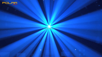 Polarlights LED 350W DMX512 Beam Moving Head Sharpy avec couleurs complètes pour spectacle, scène, événement, DJ, concert