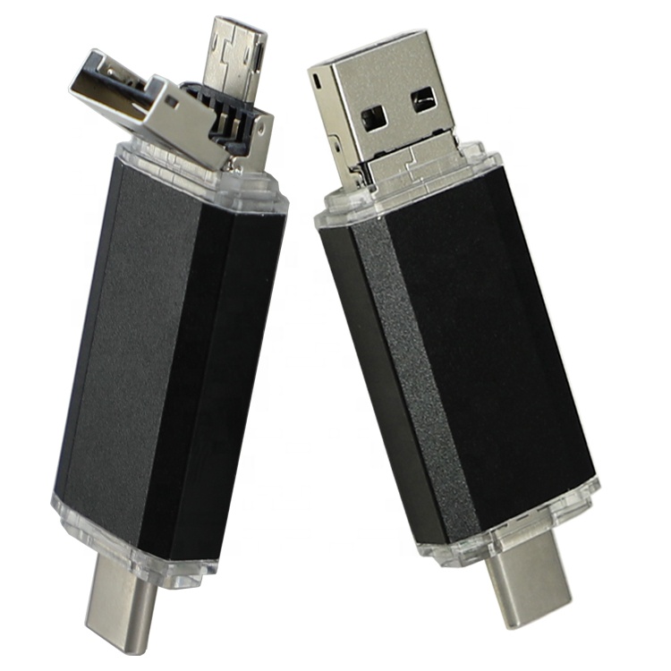 Metal OTG Promotional Custom 3.0 2GB 4GB 8GB 16GB 32GB 64GB 128GB 1TB 2TB 16 32 64 128 GB USB Flash Drive