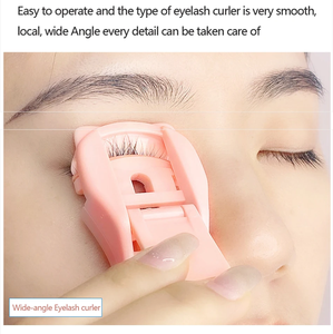 2pcs Mini recourbe-cils en plastique portable Exquisite Robuste Cat Design Fake Lashes Clip lash lift Balm Accessoires de maquillage pour femmes - Product Image 4