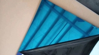 Panneaux composites en aluminium Alucobond, ignifuges et anti-moisissures, surface miroir pour applications de façade et d'entrepôt