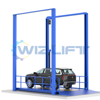 Nouveau ascenseur hydraulique vertical en acier de voiture de garage de capacité de 3000kg 380V pour des hôtels