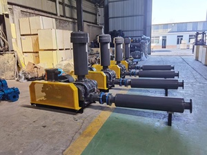 Souffleur à racines pour le transport pneumatique, adapté au transport <span class=keywords><strong>de</strong></span> poudres, granulés et cultures - Product Image 4