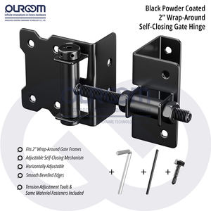 2 "स्टेनलेस स्टील हिंग भारी शुल्क स्व-समापन बाड़ उपयोग के लिए बड़े स्टील गेट के लिए आधुनिक - Product Image 2