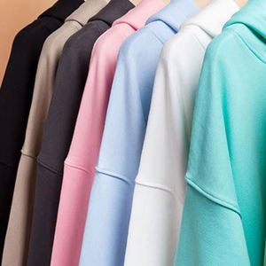H5574 Wholesale Custom 350 Gsm Cotton Blends <b>Plus</b> <b>Size</b> Men's Blank French Terry Lined Hoodies - Product Image 1
