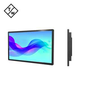 24 inch cảm ứng công nghiệp <span class=keywords><strong>LCD</strong></span> Monitor tc24w OEM Wall Mount Điện dung màn hình cảm ứng Black & White IP65 lớp hiển thị công nghiệp - Product Image 1