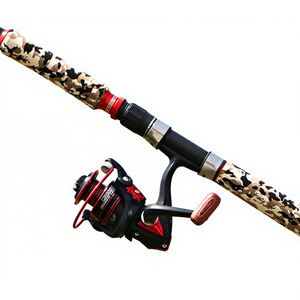 Canne à pêche de haute qualité 30 + 40T pêche en Fiber de carbone 2.1m 2.28m 2.4m 2.7m 3m XXH canne à tête de serpent pour la pêche à la végétation lourde - Product Image 5