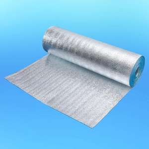 QIYAO Barrera radiante Aislamiento térmico Papel de aluminio Respaldo Aislamiento de piso resistente al calor para pisos y techos - Product Image 2