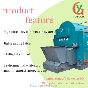 YG Caldera Industrial Calderas automáticas de madera Generador de vapor Variantes de tubo de fuego 100kg 200kg 300kg 500kg para biomasa de carbón - Product Image 6