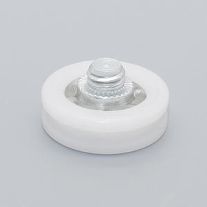 Roulettes de tiroir en POM de petite taille, type H, DR19, rouleaux en caoutchouc pour accessoires de distributeurs automatiques, stock optimal pour distributeurs automatiques - Product Image 1