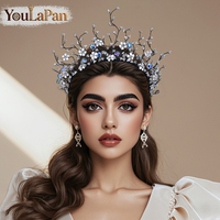YouLaPan – bandeau de mariage élégant pour femmes, tissage fait à la main, accessoires de cheveux exquis pour banquet et soirée dansante, YXA243