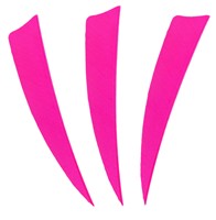 PG1ARCHERY 50 pièces 4 "bouclier plume de dinde aile gauche tir à l'arc empennage bricolage accessoire d'arc classique traditionnel pour la chasse