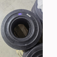 Pneus solides spéciaux de 16 pouces avec jante pour remorques à bagages de port maritime conteneur Dolly aéroport roue 4.00-8