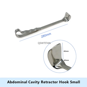 Kait retraktor rongga perut, 1 buah L <span class=keywords><strong>M</strong></span> S instrumen bedah ortopedi - Product Image 6