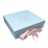 Caja de Regalo Magnética Plegable de Lujo, Embalaje de Cartón Reciclable de Tamaño Personalizado, Caja Magnética con Tapa Magnética