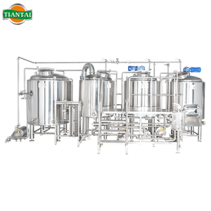 800L 8HL 7BBL calefacción de vapor 2 recipientes máquina de cerveza <span class=keywords><strong>Asahi</strong></span> - Product Image 1