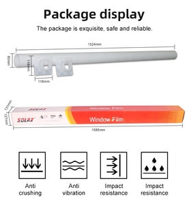 Film teinté pour vitres de voiture <span class=keywords><strong>Solax</strong></span>, marque originale, film automobile de qualité 3M, couche de colle stable, installation facile. - Product Image 5