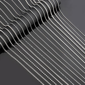 Collar Choker al por Mayor de Cadena de Serpiente, Cadena de Cuerda y Cadena de Clip en Acero Inoxidable con PVD de Oro de 18K, Impermeable para la Fabricación de Joyería - Product Image 2