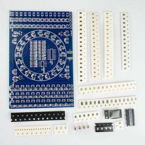 <b>DIY</b> CD4017 Rotating LED SMD NE555 Soldering Practice Board <b>DIY</b> <b>Kit</b> Fanny Skill Training Electronic Suit - Product Image 1