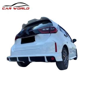 <span class=keywords><strong>2022</strong></span> pour <span class=keywords><strong>Honda</strong></span> <span class=keywords><strong>Jazz</strong></span> pour Mugen Style 2023 pour <span class=keywords><strong>Honda</strong></span> Fit ABS plastique voiture Bodykit nouvelle lèvre avant lèvre arrière jupes latérales sans couleur - Product Image 6