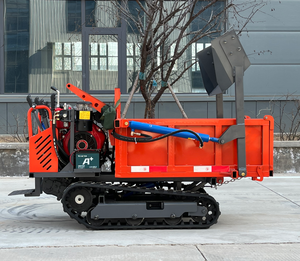 Самосвал мини-гусеничный самосвал гидравлический самосвал Багги большой емкости для строительных и ландшафтных проектов - Product Image 2