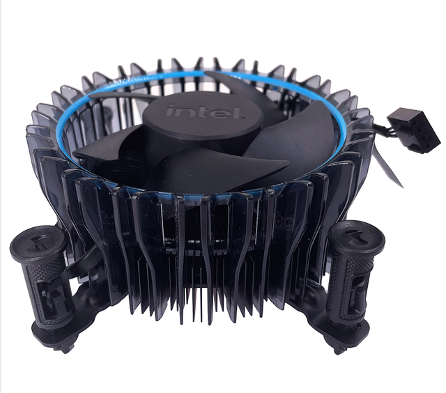 4Pin Fluid Bearing Aluminum & Copper CPU Heatsink Cooler for Intel LGA 1700 Desktop Computer Case