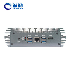 Mini <span class=keywords><strong>PC</strong></span> pare-feu N150 N100 de 12e génération personnalisé <span class=keywords><strong>6</strong></span>*2.5G Lan 1 * DDR5 16GB 1Com POE <span class=keywords><strong>Wifi</strong></span>/4G/5G X86 Mini <span class=keywords><strong>PC</strong></span> industriel sans ventilateur Pfsense - Product Image 3