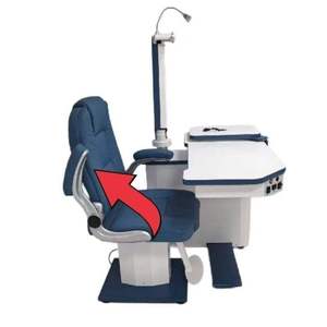 Unidad de Refracción Oftálmica Profesional con Silla Ergonómica y Mesa de Examen Ajustable, Conjunto Completo para Centros de Cuidado Ocular - Product Image 3