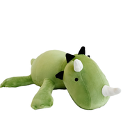 Ours en peluche et dinosaure lestés, rembourrés en coton PP, coussin pour enfants souffrant d'anxiété, jouets en peluche