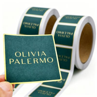 Autocollants de remerciement en PVC imperméables personnalisés en gros |   Étiquettes autocollantes en rouleau découpées sur mesure en couleur pleine, pour emballage