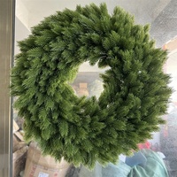 Guirlande d'aiguilles de pin artificielles en plastique, idéale pour la décoration de la maison, des mariages et de Noël – Offre Spéciale
