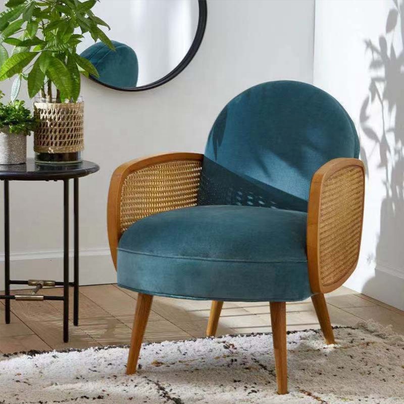 New arrival indoor furniture rattan restaurant bar armchair