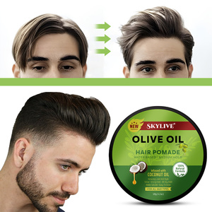 <span class=keywords><strong>Cera</strong></span> para el cabello roja de aceite de oliva más popular, una pomada a base de agua, <span class=keywords><strong>cera</strong></span> para el cabello para hombres, productos para peinar el cabello - Product Image 2