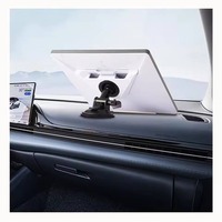 Starlink Mini Auto-Saugnapfhalterung 360° Drehbar Doppelt Sicherer Halt ABS-Material Wiederverwendbares Nano-Klebe-Zubehör