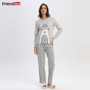 Ensemble de <span class=keywords><strong>pyjama</strong></span> à taille élastique, vêtements de nuit à manches longues, polaire, vêtements de loisirs brodés, <span class=keywords><strong>pyjama</strong></span> d'hiver - Product Image 5