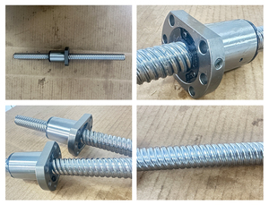 激光切割工具用高速进给和精密滚珠丝杠SFS2525 Dia25mm毫米20毫米SFS3210 SFA2020 sfsfa2020滚珠丝杠 - Product Image 6