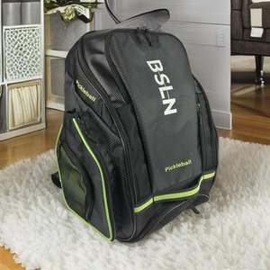 Échantillon gratuit Sac de raquette de pickleball de tennis de grande taille et de bonne qualité à un coût compétitif Sac de pagaie de pickleball en tissu Oxford - Product Image 1