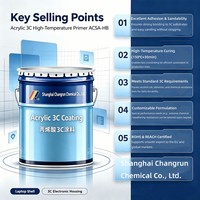 Vente Flash : Apprêt Acrylique Haute Performance Série ACSA-HB 3C pour Haute Température, Séchage Rapide, pour Pièces Métalliques Industrielles