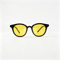 Lunettes de vue vintage personnalisées anti-lumière bleue UV400, verres rouges, vision nocturne, éliminent la fatigue oculaire, qualité supérieure