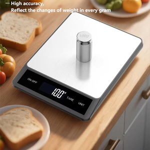 <span class=keywords><strong>Balance</strong></span> de cuisine numérique J&R rechargeable 15 kg 33 lb <span class=keywords><strong>pour</strong></span> la pâtisserie et la préparation des repas - Product Image 5