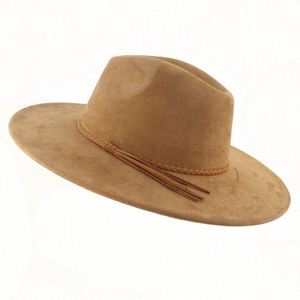 High Quality Vintage Wholesale Wide Brim Fedora Hats 100% Wool Unisex Customizable Size for Party and Fishing - Product Image 1
