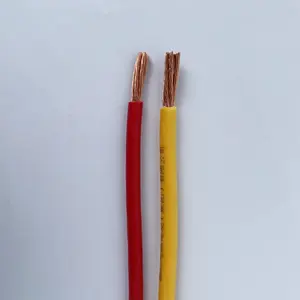 Factory Direct Sale Flame Retardant Copper Wire Electric BVR Cable Building Wires for Home Appliances