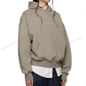 New Arrival SS25 Essential Full Zip-<strong>Up</strong> Hoodie Comfortable with <strong>Open</strong> Hood Autumn Season Classic Always on Series - Product Image 5