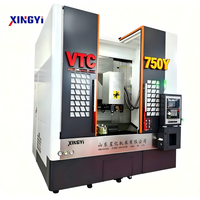 Tour vertical CNC 650D à 12 stations avec tourelle motorisée, axe Y étendu, pour usinage de métaux, certifié CE ISO 9001