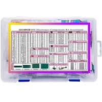 Kit de composants électroniques Hengshengwei 2016 pièces compatible avec UNO R3, version ultime avec divers composants couramment utilisés