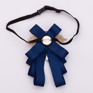 Nuovo arrivo tessuto fatto a mano <span class=keywords><strong>papillon</strong></span> e cravatte all'ingrosso nastro spille <span class=keywords><strong>per</strong></span> abiti e camicie - Product Image 4