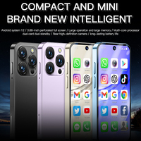 Nuevo Teléfono Inteligente XS19 Pro 2026 con 4GB de RAM, 64GB de ROM, Android 12.0, Batería de 1950mAh, Face ID, 4G LTE, Tipo-C, OTG, Pantalla de 3.88 Pulgadas, Teléfono Pequeño