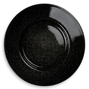 Platos <span class=keywords><strong>de</strong></span> Presentación <span class=keywords><strong>de</strong></span> Cristal Negro <span class=keywords><strong>con</strong></span> Brillo Dorado <span class=keywords><strong>de</strong></span> Lujo <span class=keywords><strong>de</strong></span> 13 Pulgadas, Platos Redondos <span class=keywords><strong>con</strong></span> Diseño <span class=keywords><strong>de</strong></span> Cielo Estrellado <span class=keywords><strong>para</strong></span> Decoración <span class=keywords><strong>de</strong></span> Mesa en Bodas y Eventos - Product Image 6