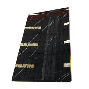 Đá Thạch Anh bảng Tops cho Cà Phê Trà <span class=keywords><strong>Bar</strong></span> bảng Nero MARQUINA đặc điểm kỹ thuật 1200*650*30 mét bảng màu đen Tops - Product Image 2