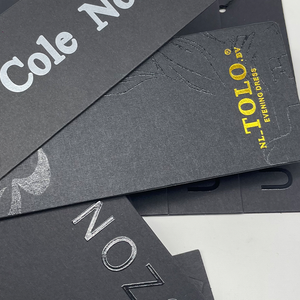 Cheap Custom Design Printing Name Logo Paper Garment Hangtag <b>Labels</b> <b>Clothing</b> Hang Tags <b>for</b> <b>kids</b> - Product Image 4