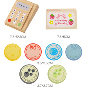 <span class=keywords><strong>ของเล่น</strong></span>ทำจากไม้สำหรับเด็กปฐมวัย<span class=keywords><strong>ของเล่น</strong></span>สำหรับช้อปปิ้งก่อนวัยเรียนสำหรับเด็กผู้ชายเด็กผู้หญิงแคชเชียร์<span class=keywords><strong>ของเล่น</strong></span>ไม้จำลอง - Product Image 5